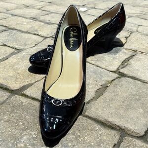 Cole Haan Black Patent Leather Pumps Size 8.5
